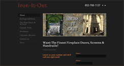 Desktop Screenshot of iron-it-out.com