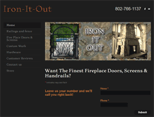 Tablet Screenshot of iron-it-out.com